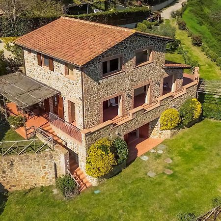 Home With A View In Scansano, Tuscany エクステリア 写真