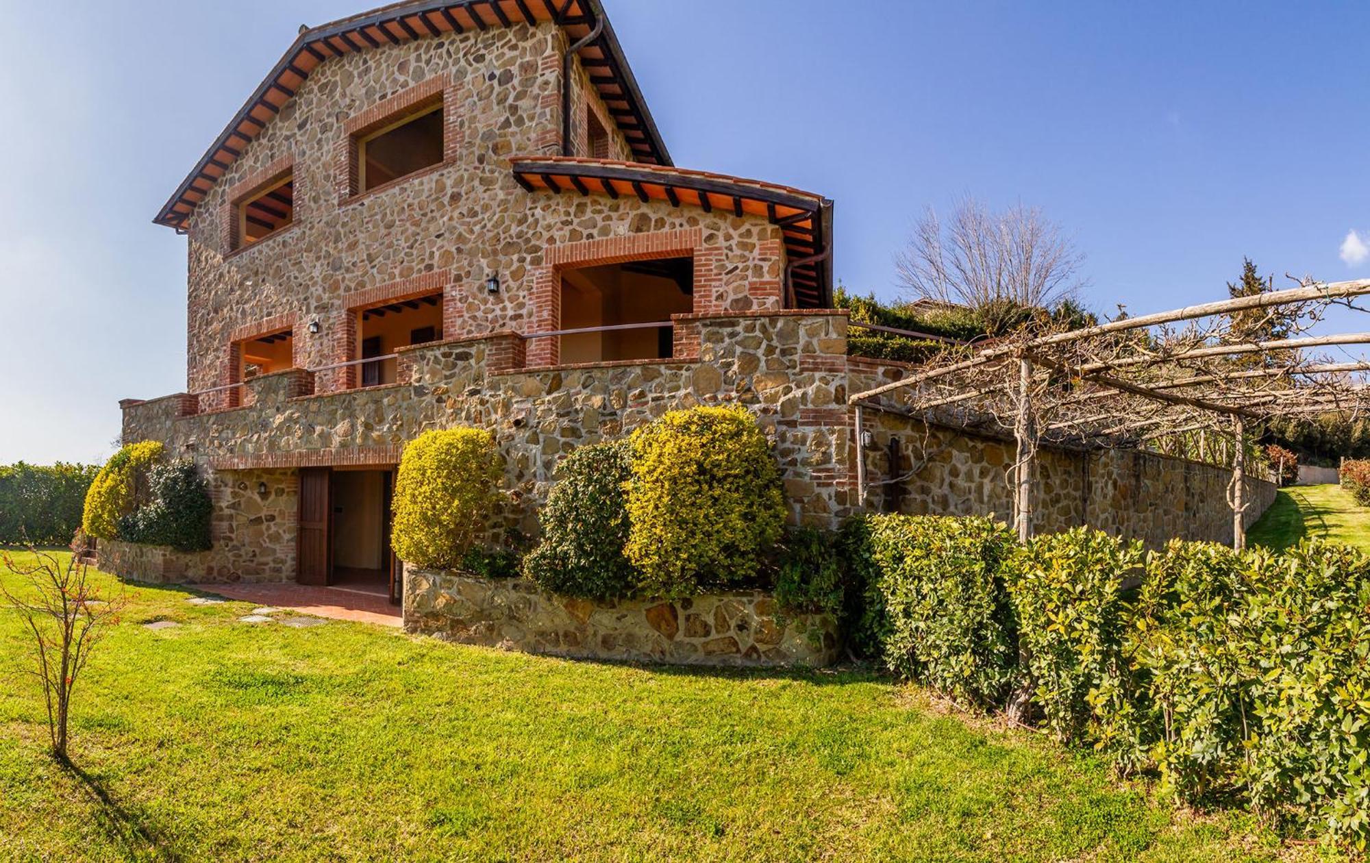 Home With A View In Scansano, Tuscany エクステリア 写真