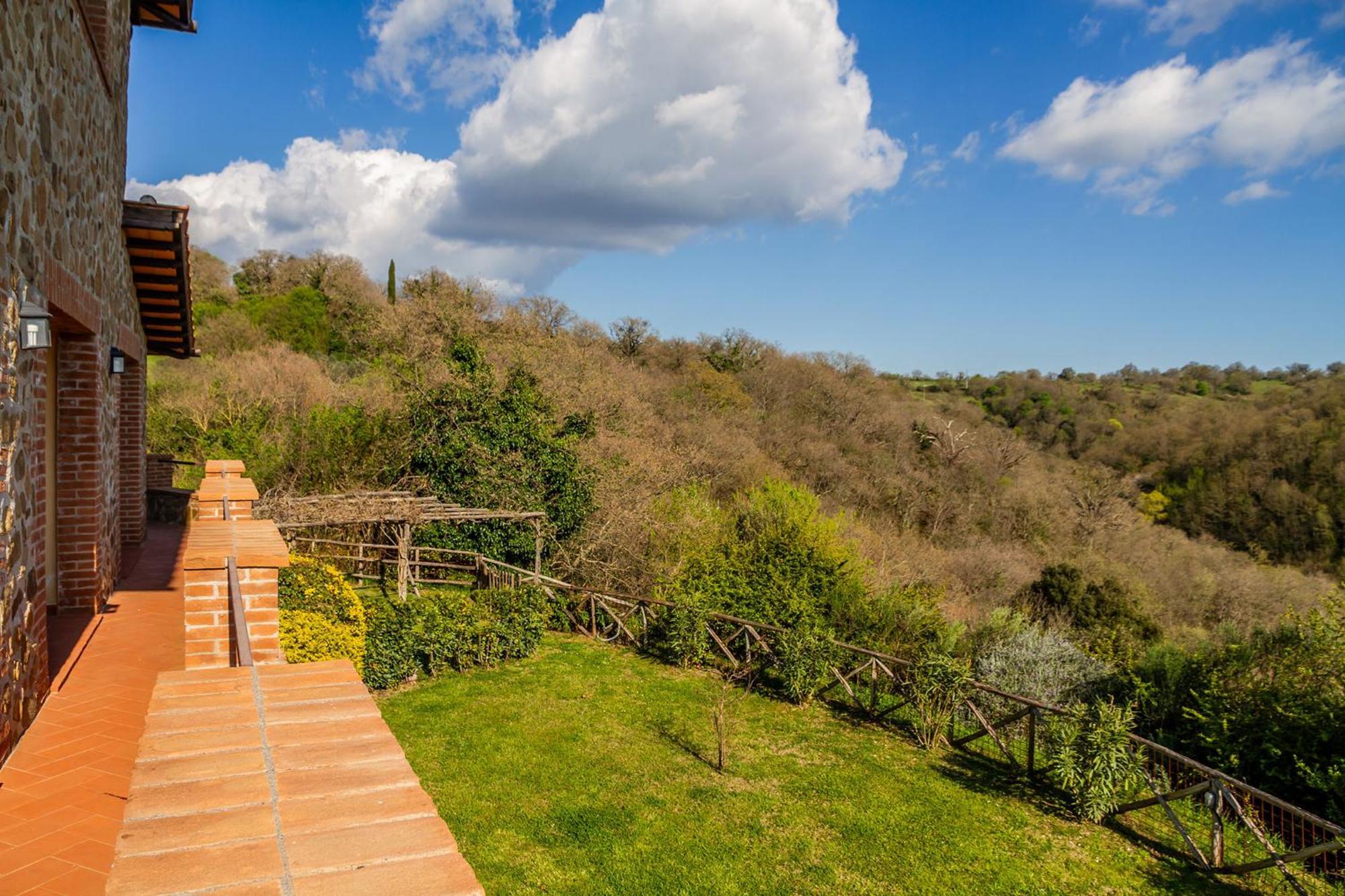 Home With A View In Scansano, Tuscany エクステリア 写真