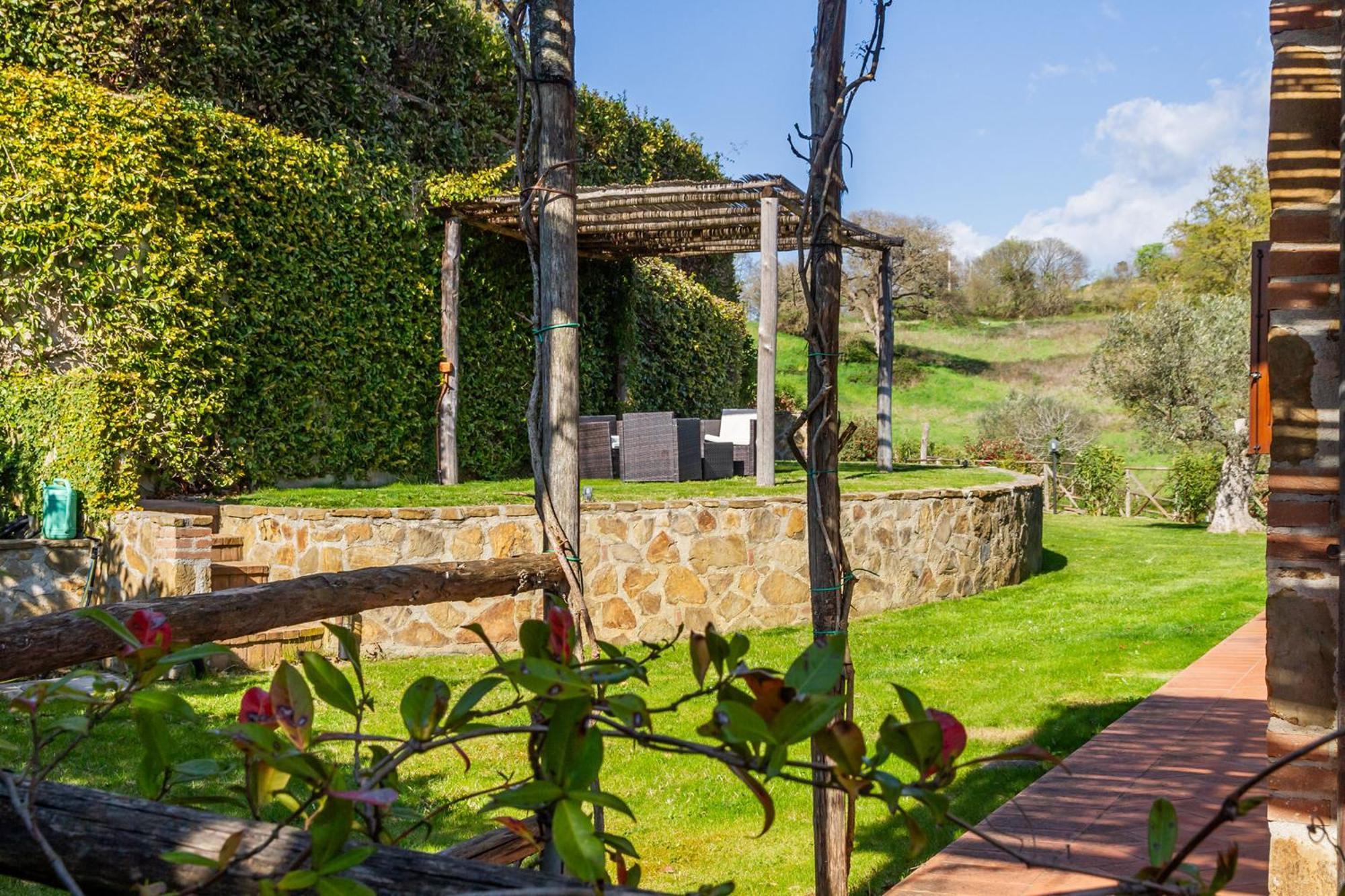 Home With A View In Scansano, Tuscany エクステリア 写真