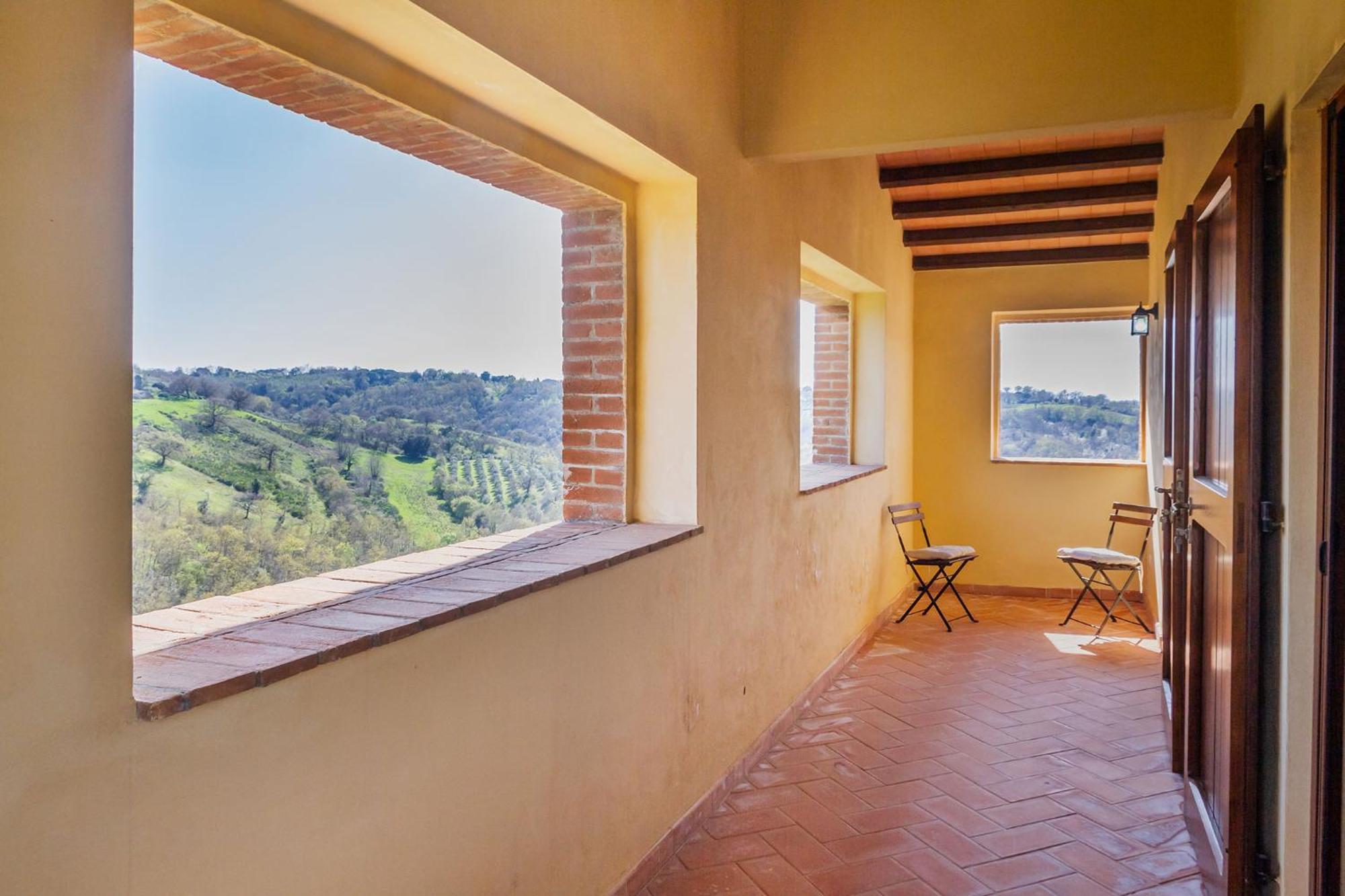 Home With A View In Scansano, Tuscany エクステリア 写真