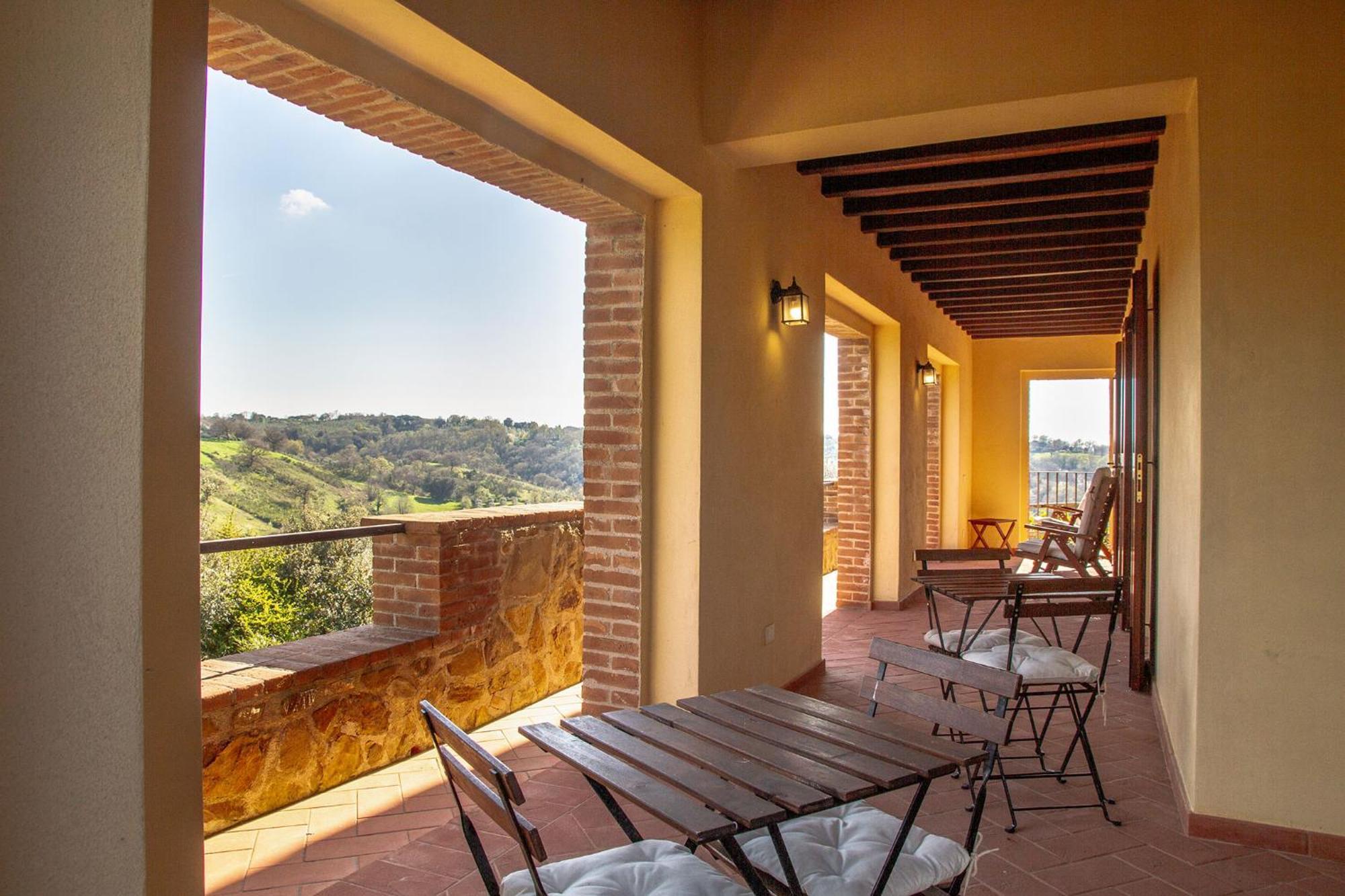 Home With A View In Scansano, Tuscany エクステリア 写真